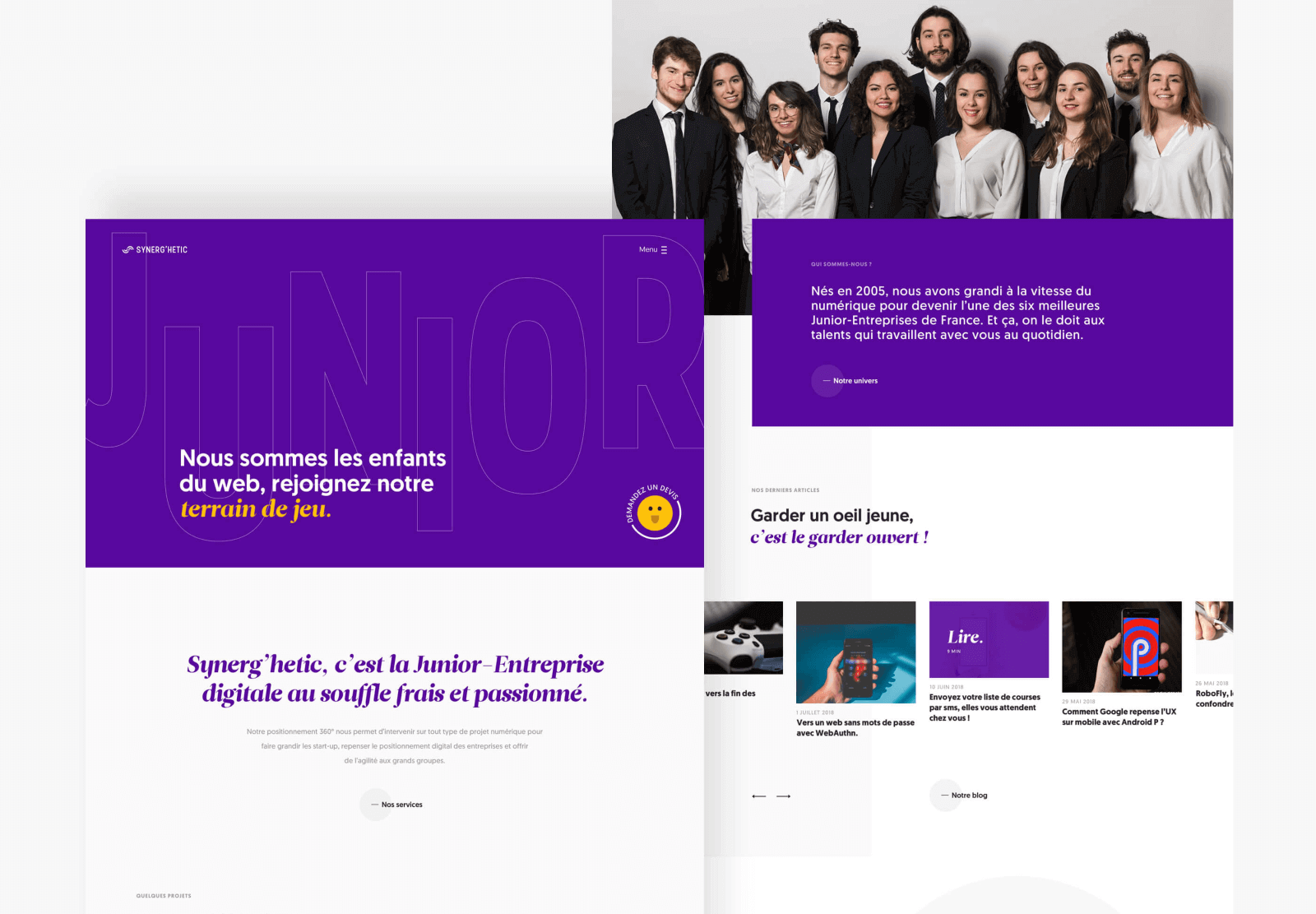 Synerg’Hetic web design (Link)