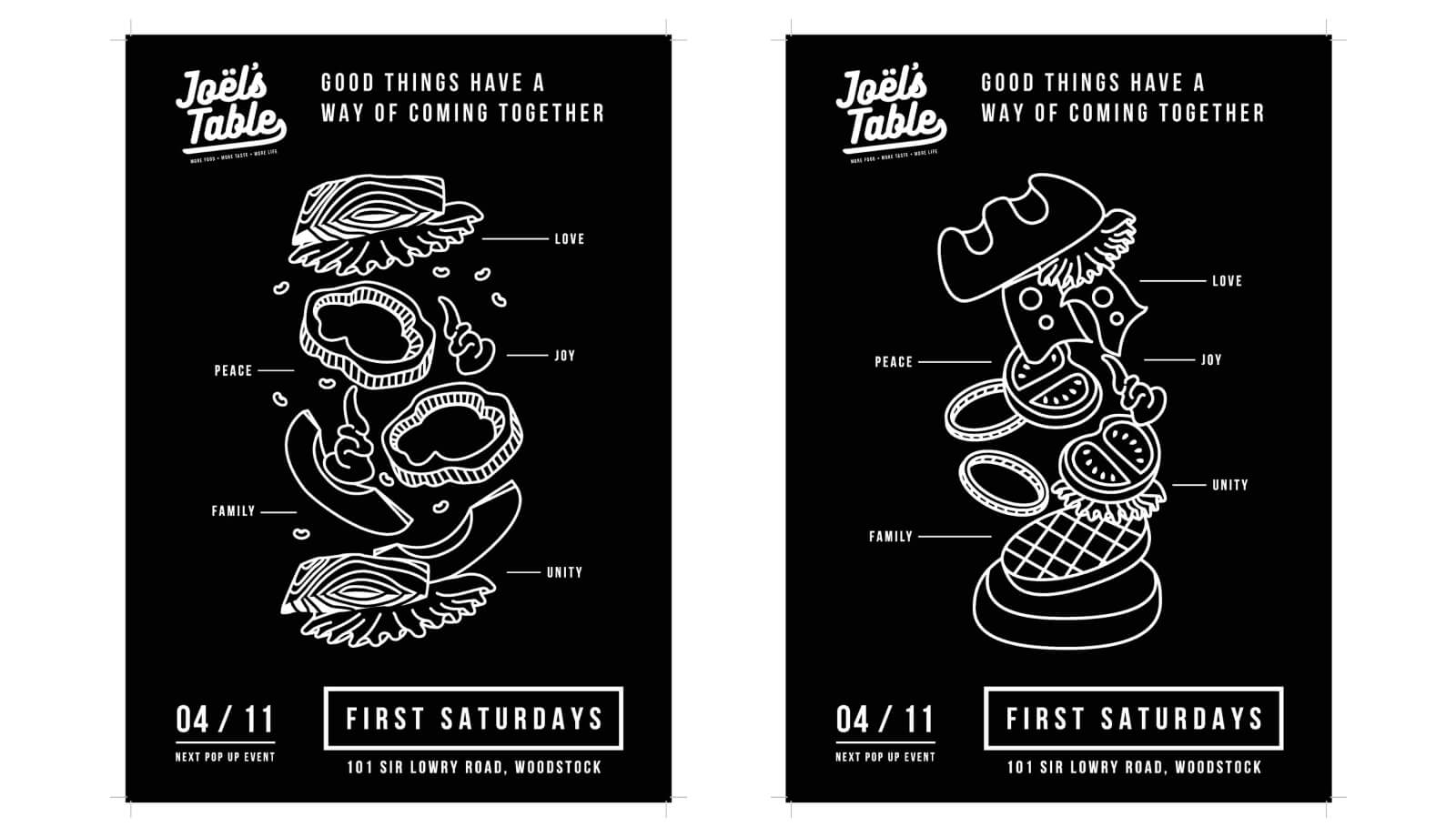 Joel’s Table rebranding