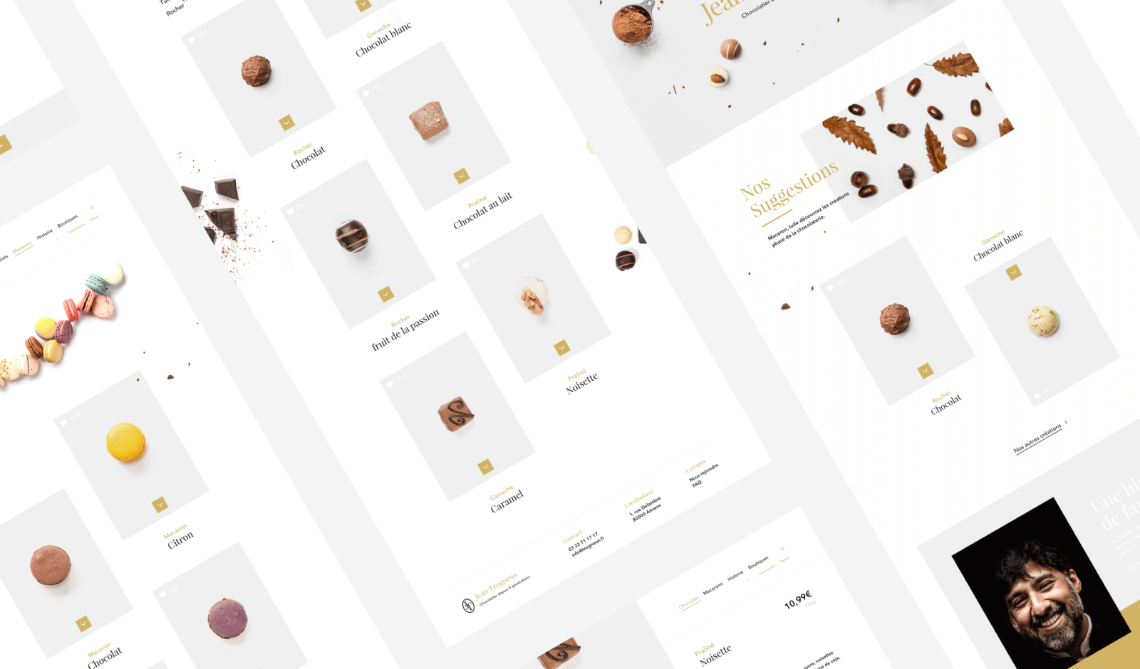 Chocolatier Trogneux - Website Redesign & Packaging (Case)