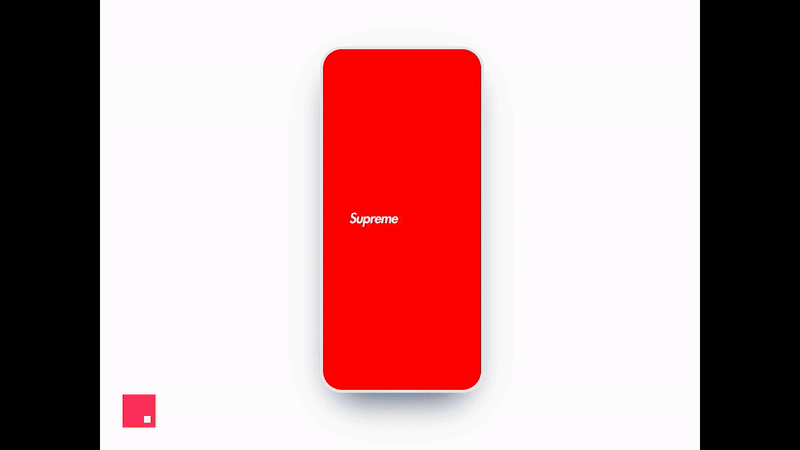 InVision Studio ā Supreme iOS concept - Dribbble