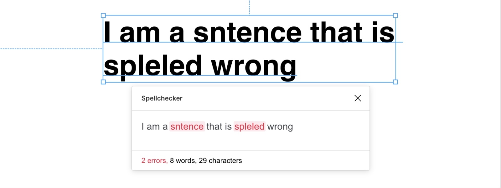 Spellchecker Figma Plugin