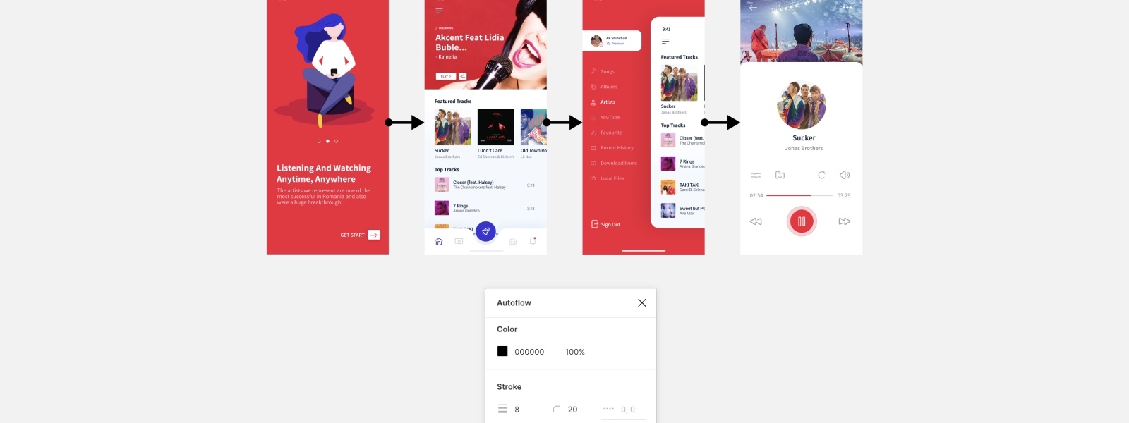 App UI Kit by Jahangir Alam Jisan